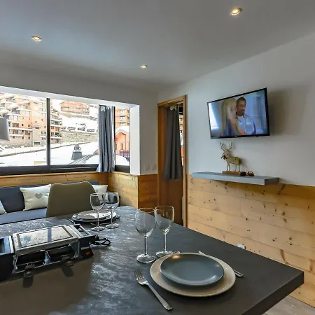 Apartment 4 Personnes, Tres Cosy Et Fonctionnel, 2 Separees, Vue Montagne, Expose Nord, Depart Aux Pieds - Fr-1-545-13 *