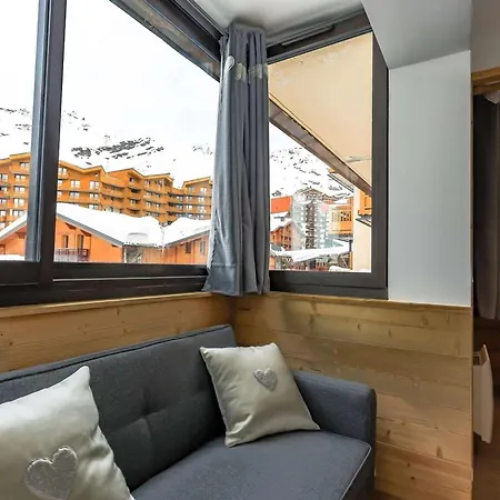 4 Personnes, Tres Cosy Et Fonctionnel, 2 Separees, Vue Montagne, Expose Nord, Depart Aux Pieds - Fr-1-545-13 * Val Thorens